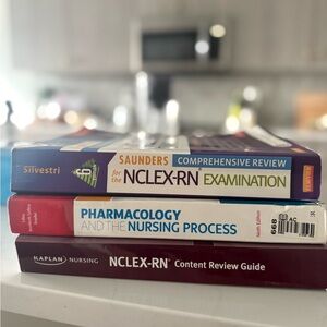 NCLEX-RN Exam Review Book Set